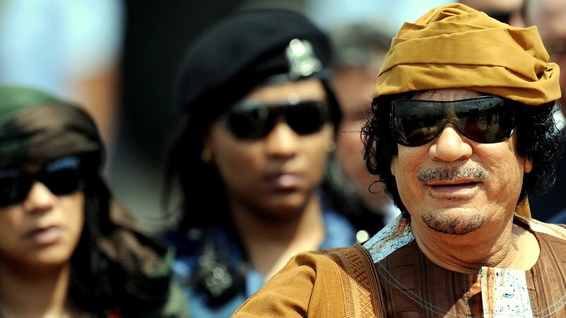 Muammar Kaddáfí_profil plukovníka